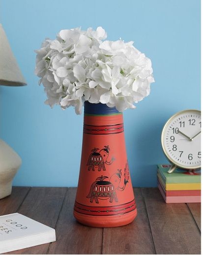 beautiful flower vase