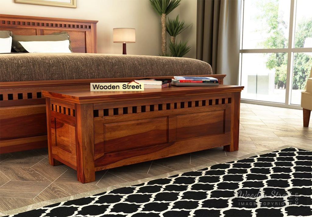 Wooden Blanket Box Online