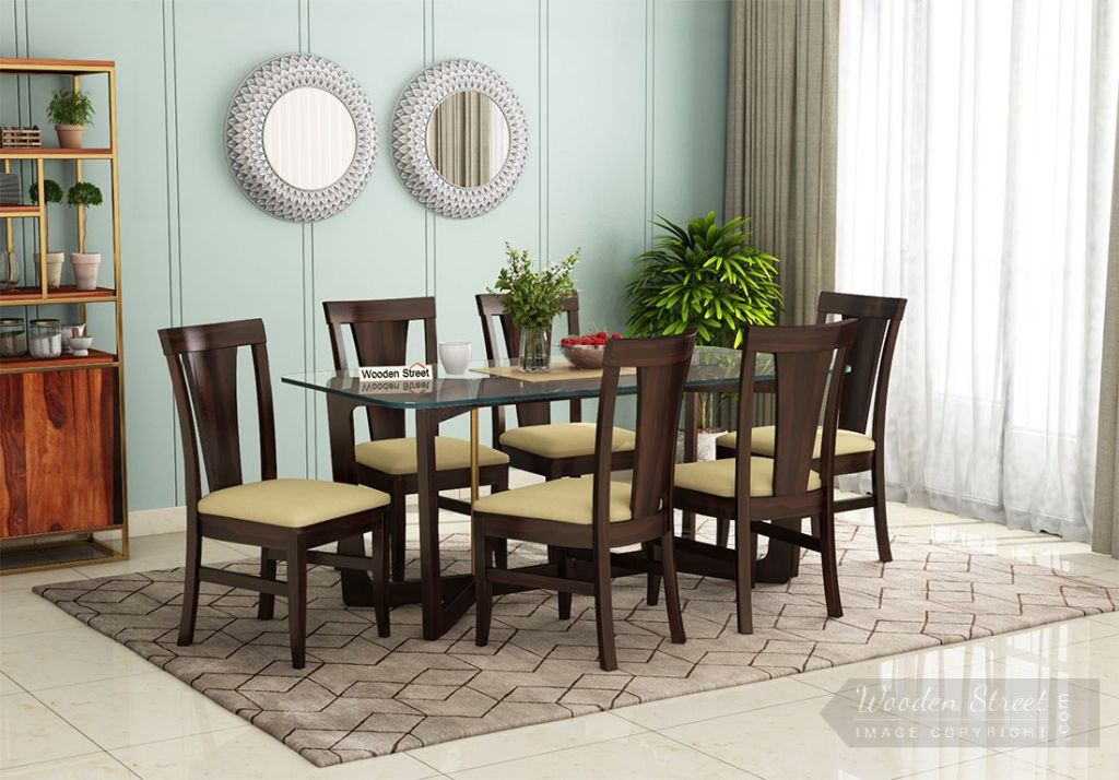 six seater dining tables online